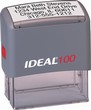 IDEAL 100 Self-Inking Stamp
