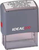 IDEAL 200 Self-Inking Stamp