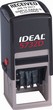 5732D IDEAL Plastic Self-Inking Die Plate Dater 1-1/4"x1-1/4"