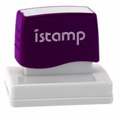 IS-22 IStamp 1-15/16" x 2-15/16" Custom Pre-Inked Stamp